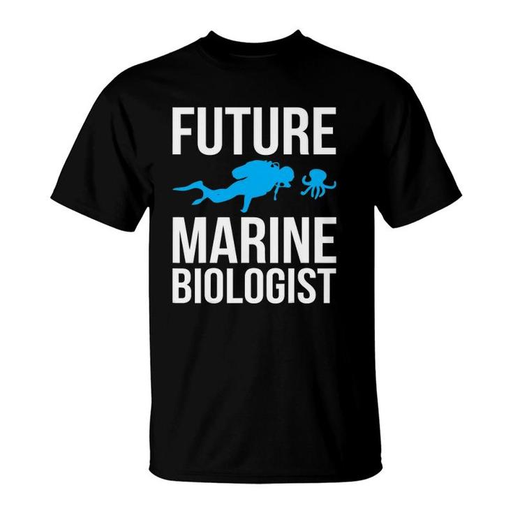 Future Marine Biologist Gift For Students Sea Life T-Shirt