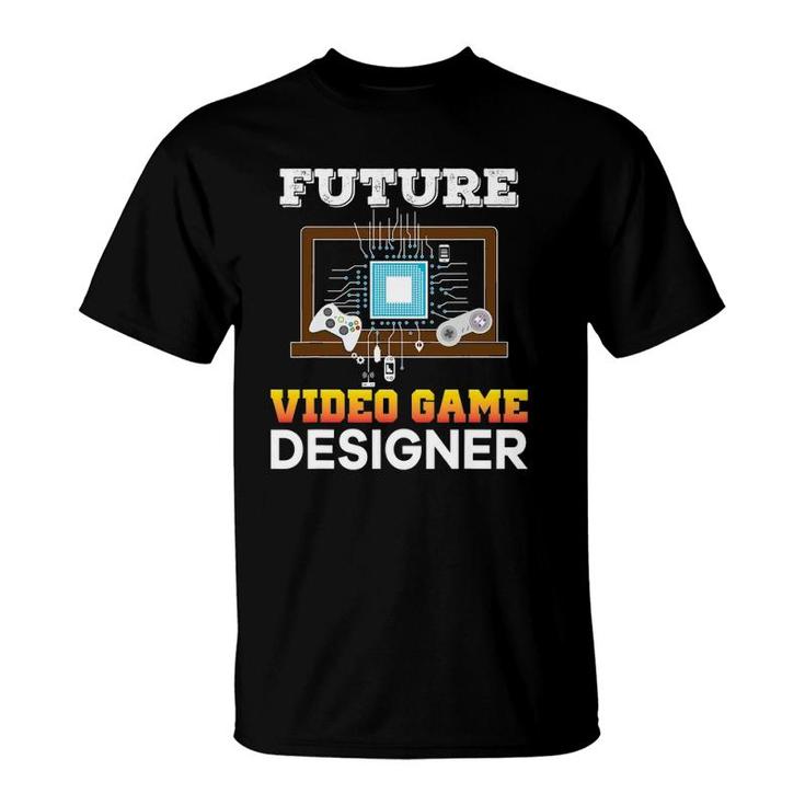 Future Video Game Designer Controller Gamer Console T-Shirt