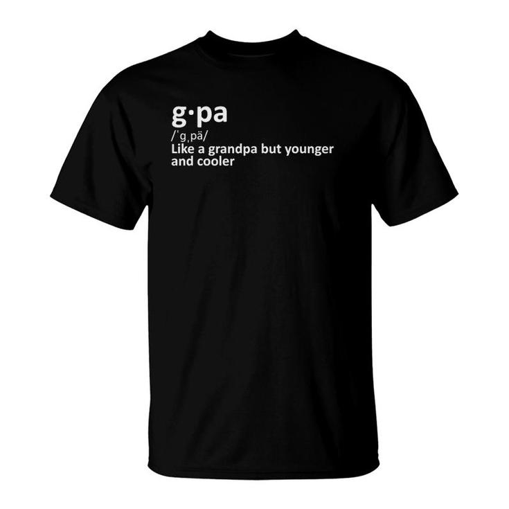 G Pa Definition Grandpa Grandfather Grandchild New Baby T-Shirt