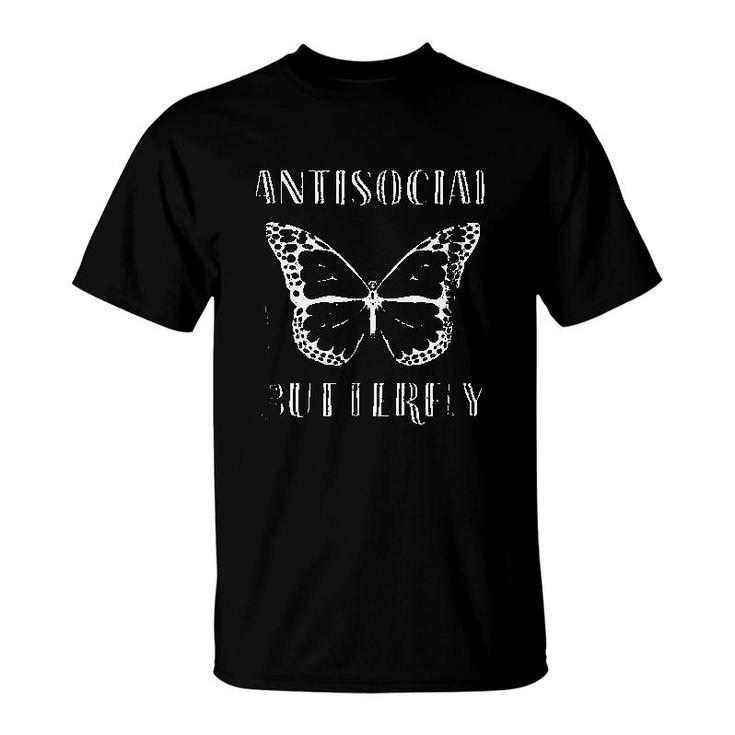 Gifts For Introverts Butterfly T-Shirt