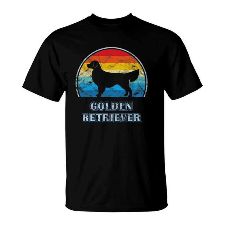 Golden Retriever Vintage Design Dog T-Shirt