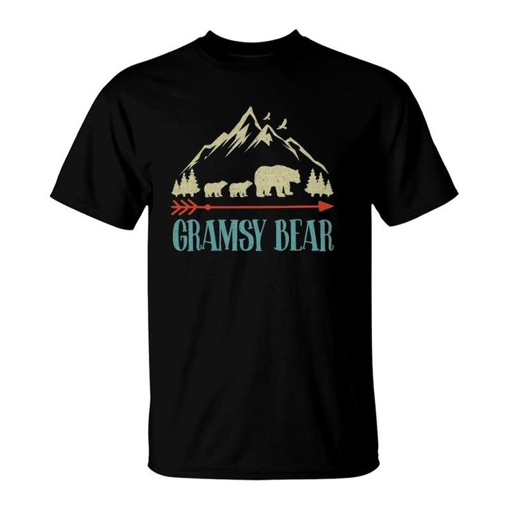 Gramsy Bear-Vintage Father's Day Mother's Day T-Shirt