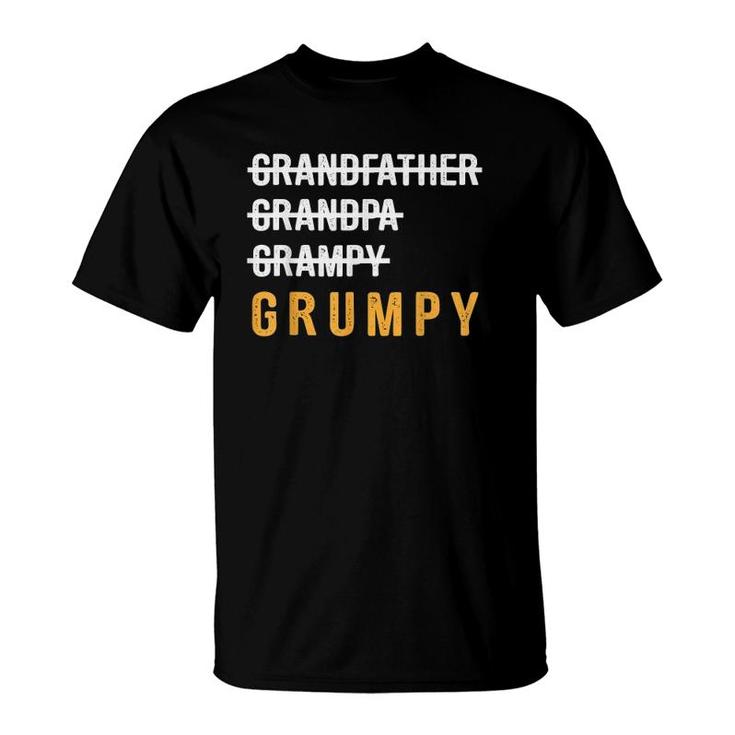 Grandfather Grandpa Grampy Grumpy Funny T-Shirt