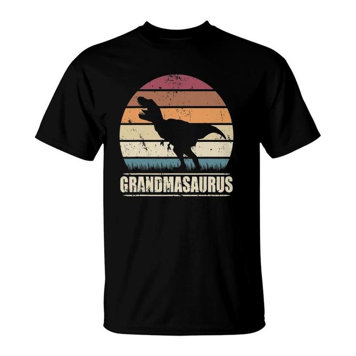 Grandma Saurus Rex Dinosaur Grandmother Grandmasaurus T-Shirt
