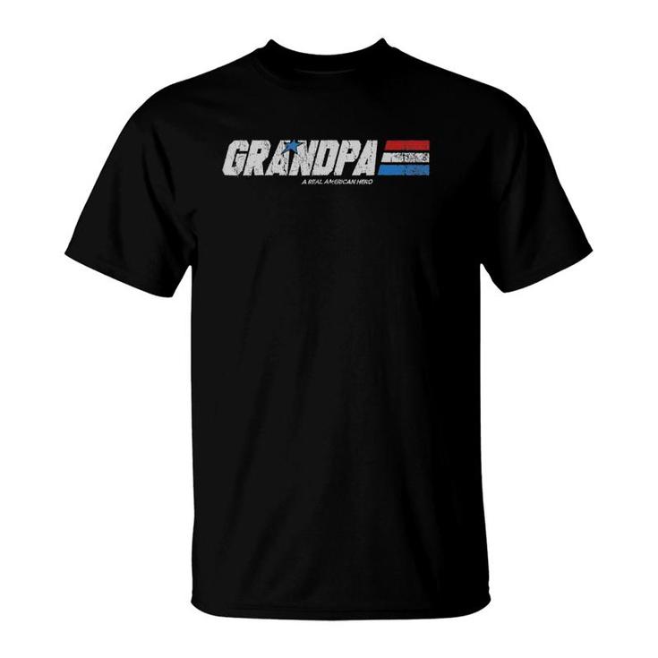 Grandpa - A Real American Hero T-Shirt