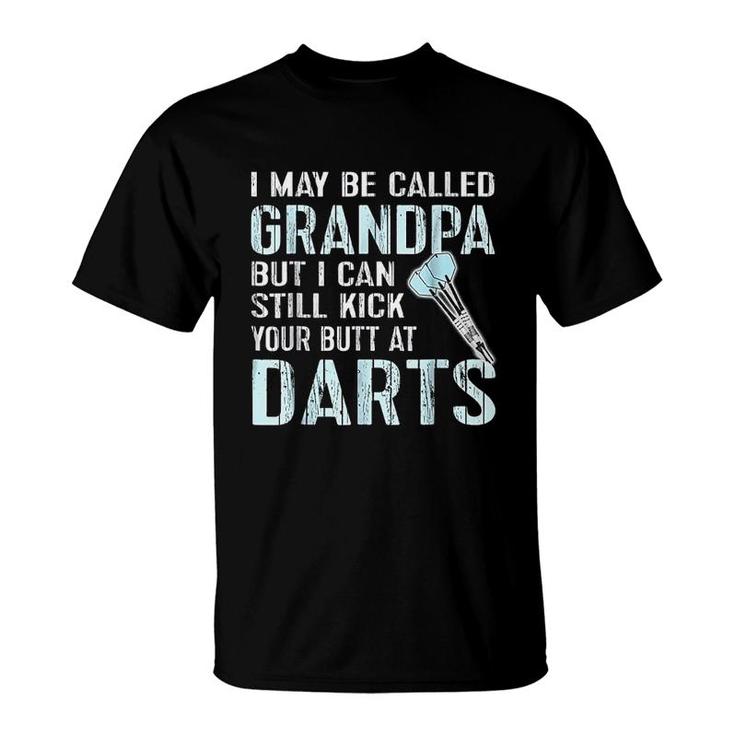 Grandpa Team League Darts Gift T-Shirt