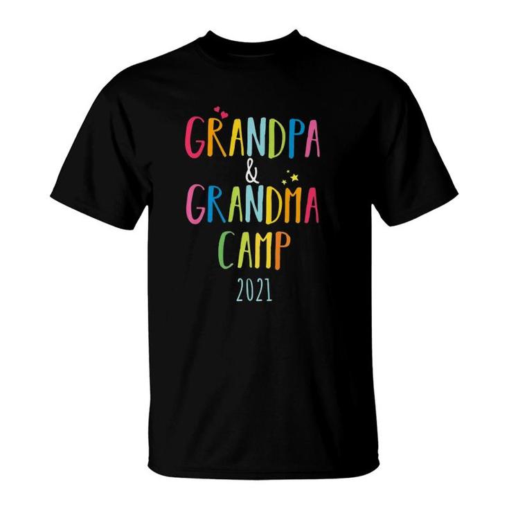 Grandparents Camp 2021 Cousins Summer Vacation T-Shirt