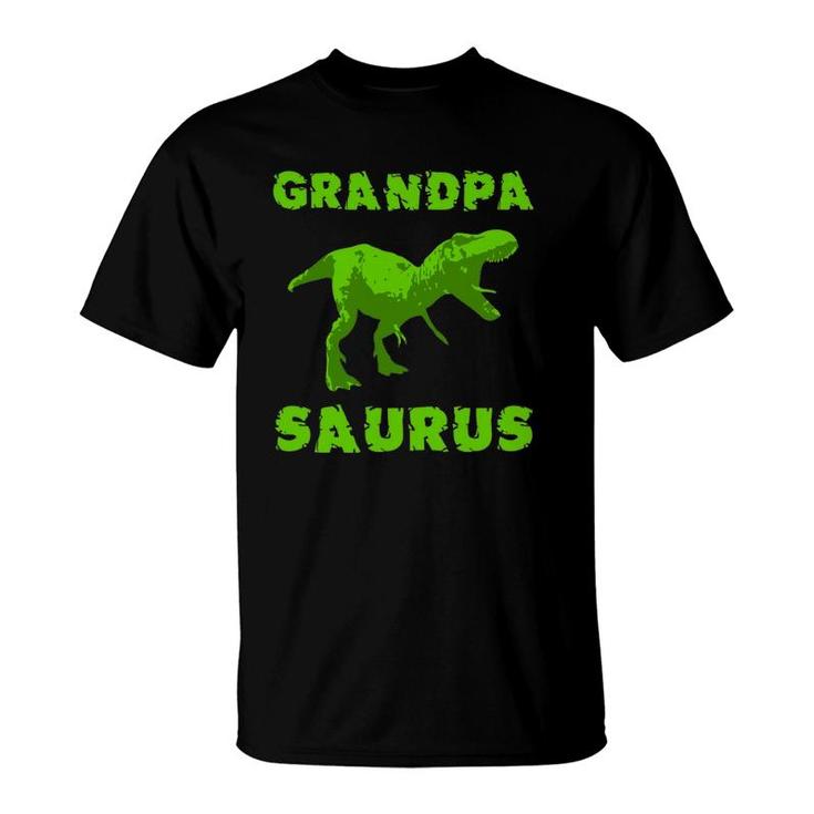 Grandpasaurus Grandpa Dinosaur Grandfather Father Day T-Shirt