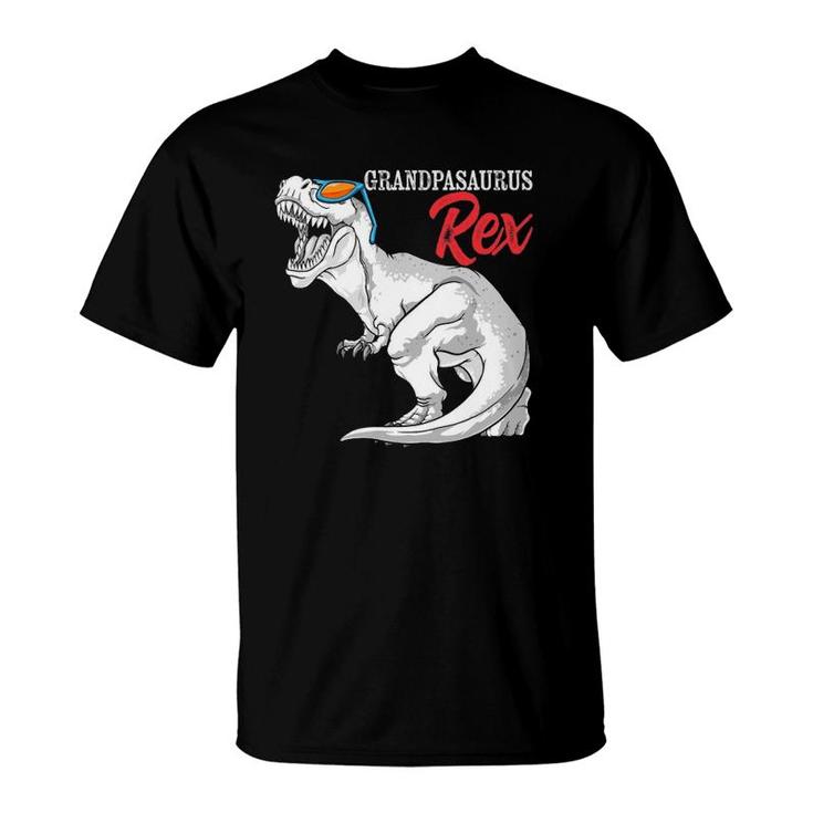 Grandpasaurus Rex Dinosaur Grandpa Saurus Family Matching T-Shirt
