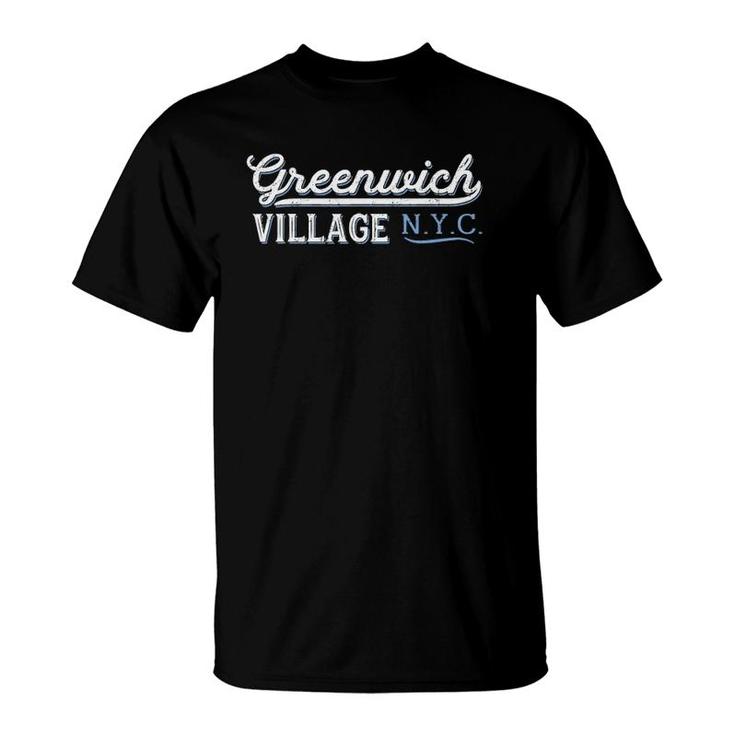 Greenwich Village Nyc - Vintage New York City Tee Gift T-Shirt