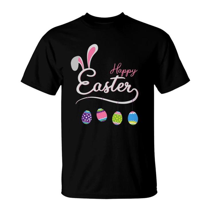 Happy Easter Bunny Eggs Hunting T-Shirt