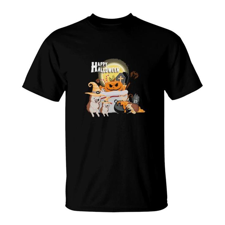 Happy Halloween Hedgehog  T-Shirt