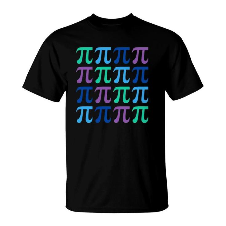 Happy Pi Day With Symbols For Math Teachers T-Shirt