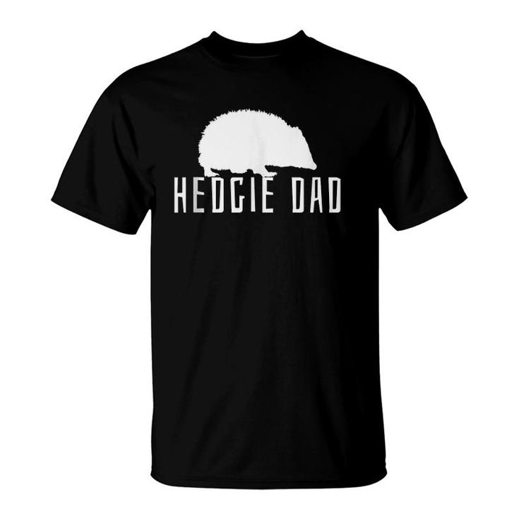 Hedgehog Father Daddy Gift Hedgie Dad Cute  T-Shirt