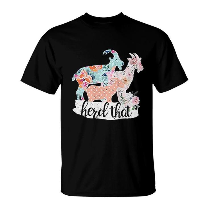 Herd That Goat T Shirt Gift For Goat Lovers Herd That Goat T Shirt Gift For Goat Lovers