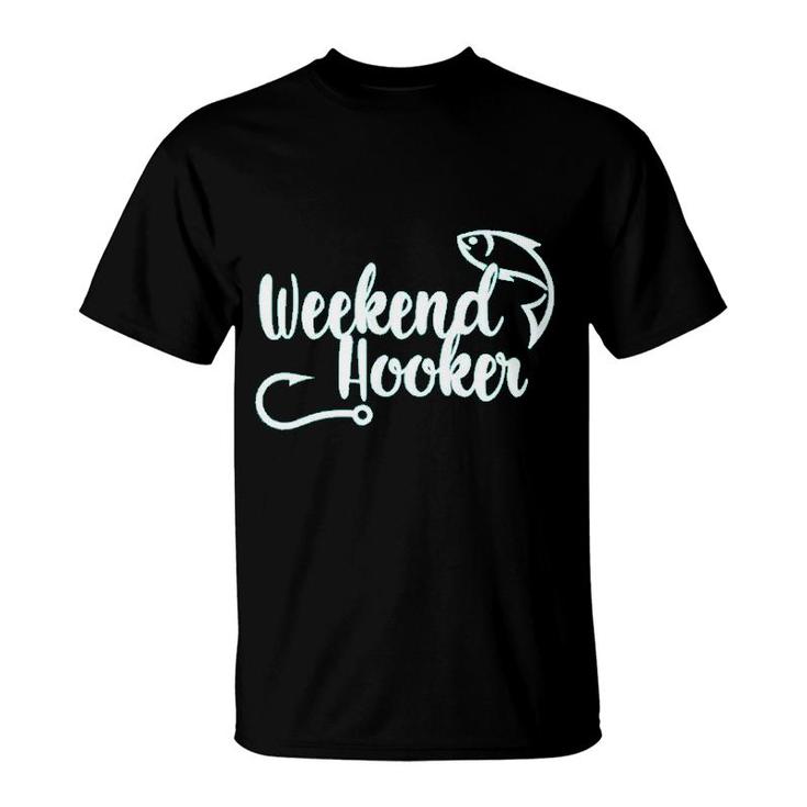 Hooker Weekend Funny Summer Vacation T-Shirt