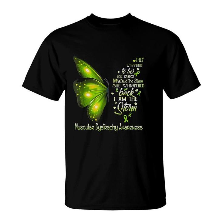 I Am The Storm Awareness Butterfly T-Shirt