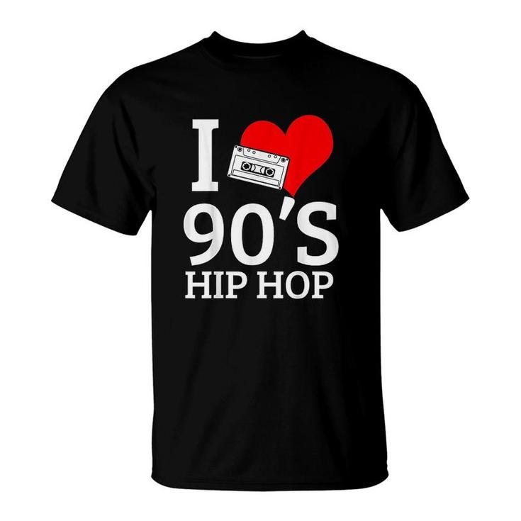 I Love 90s Hip Hop Rap T-Shirt