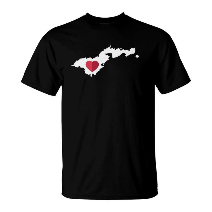 I Love American Samoa Funny Cute Pride Heart Gift State T-Shirt