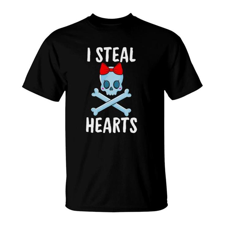 I Steal Hearts T Shirt Boy Girl Toddler Skull Valentine Gift I Steal Hearts T Shirt Boy Girl Toddler Skull Valentine Gift