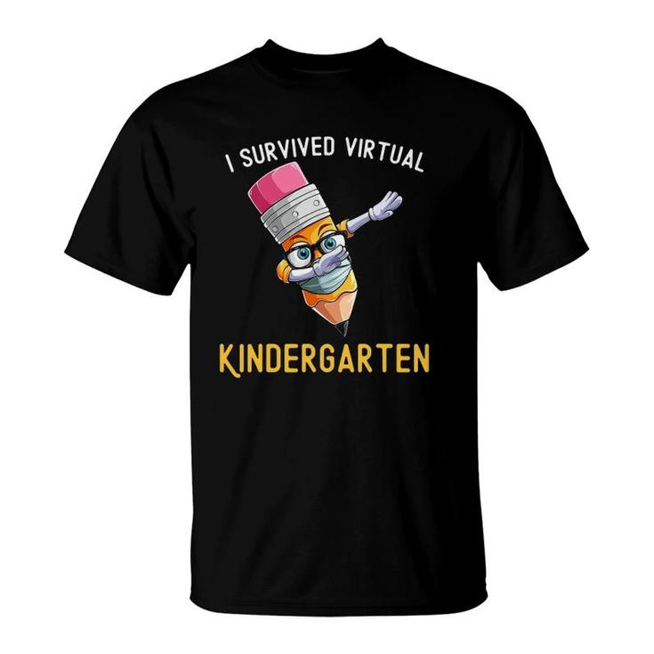 I Survived Virtual Kindergarten Graduation Class Of 2021 Ver2 T-Shirt
