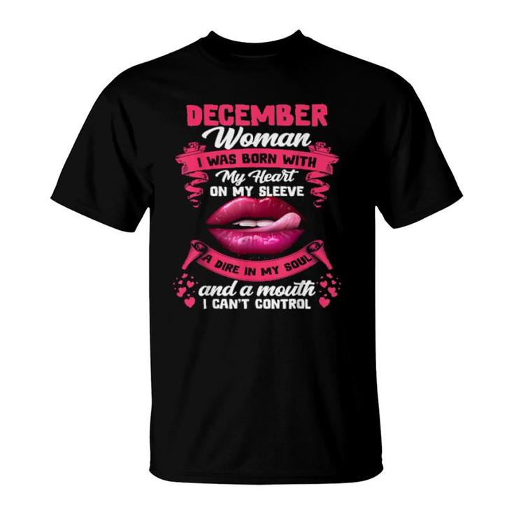 Iam A December Girl Birthday Queenborn In December  T-Shirt