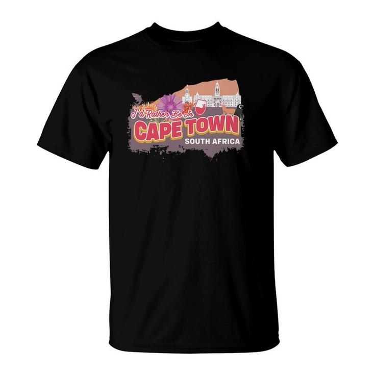 I'd Rather Be In Cape Town South Africa Vintage Souvenir T-Shirt