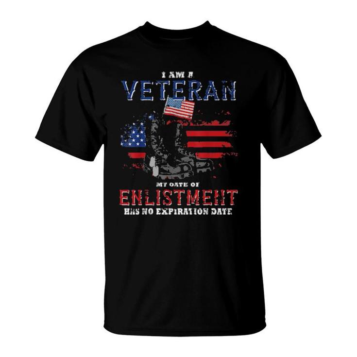 I'm Veteran Enlistment American Veteran  T-Shirt