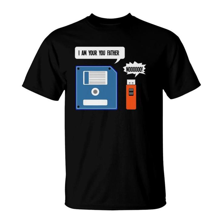 I'm Your Father Diskette Floppy Disk Usb Geek Computer T-Shirt