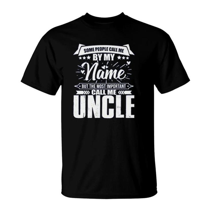 Important People Call Me Uncle T-Shirt