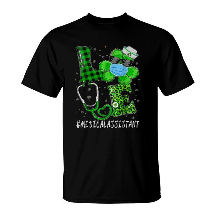 Irish Nurse St Patrick's Day Love Medical Assistant T-Shirt