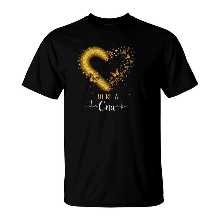 It Takes A Lot Of Love & Sparkle To Be A Cna Nurse Life Heartbeat Cute Heart T-Shirt