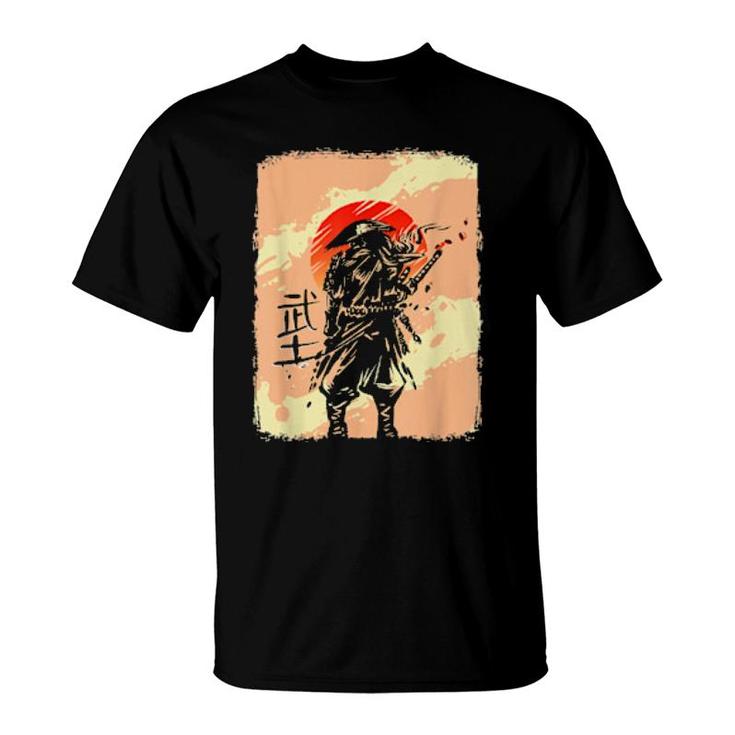 Japan Martial Arts Japanese Samurai  T-Shirt