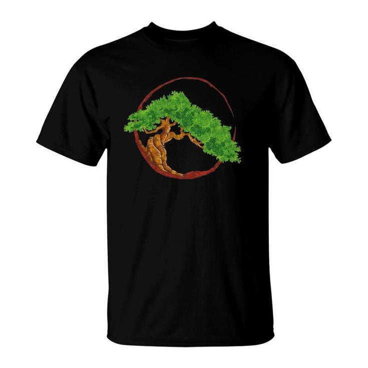 Japanese Garden Nature Bonsai Tree T-Shirt