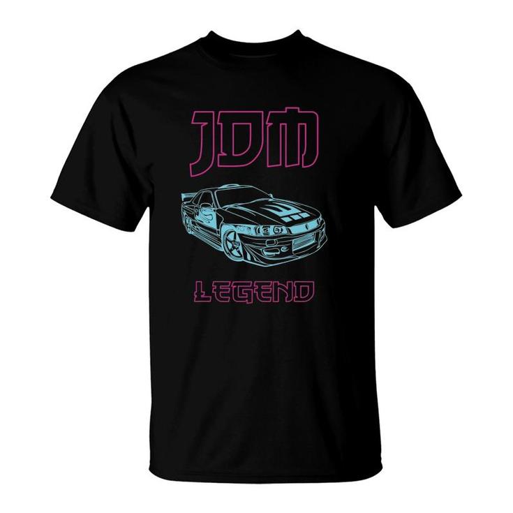 Jdm Legend Japanese Street Racing Car Drifting Automotive T-Shirt