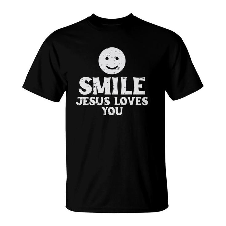 Jesus Loves Christ God Inspirational Christian Men Women T-Shirt