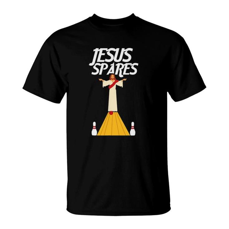 Jesus Spares Bowling Player Lover T-Shirt