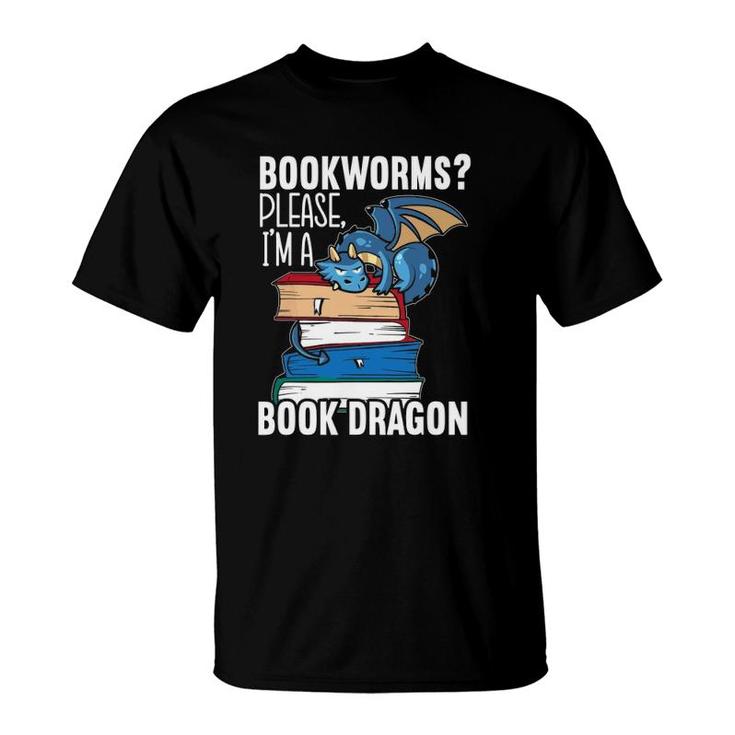 Just A Girl Who Loves Dragons And Books Abibliophobia T-Shirt