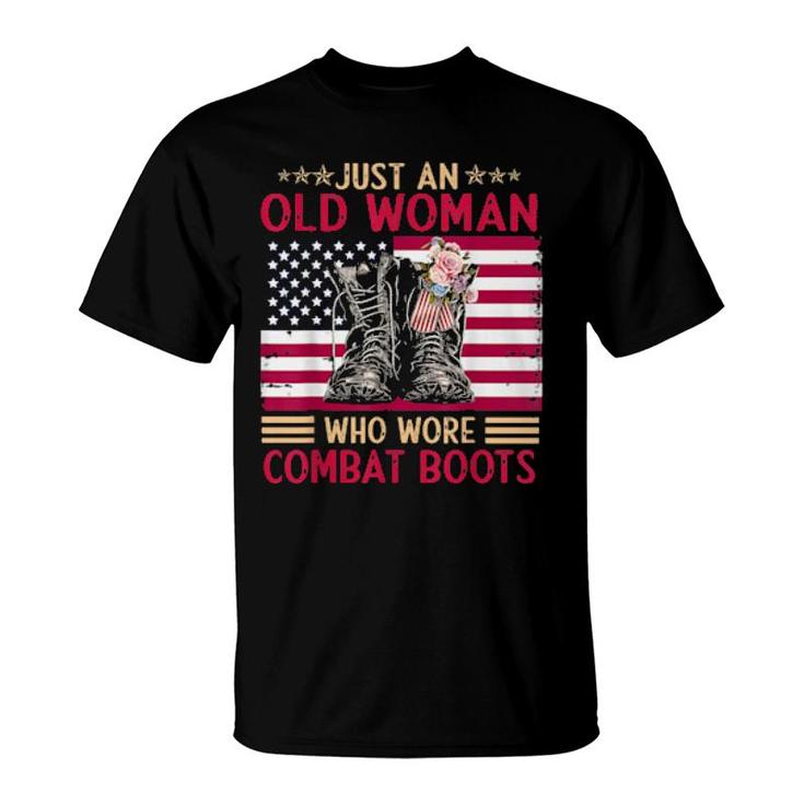 Just An Old Who Wore Combat Boots  T-Shirt