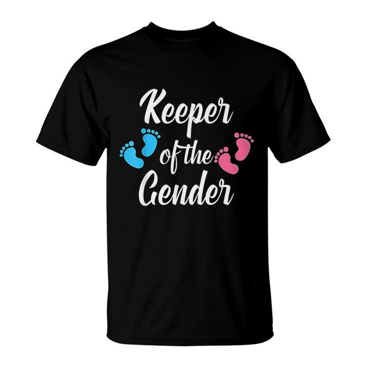 Keeper Of The Gender Baby Announcement T-Shirt