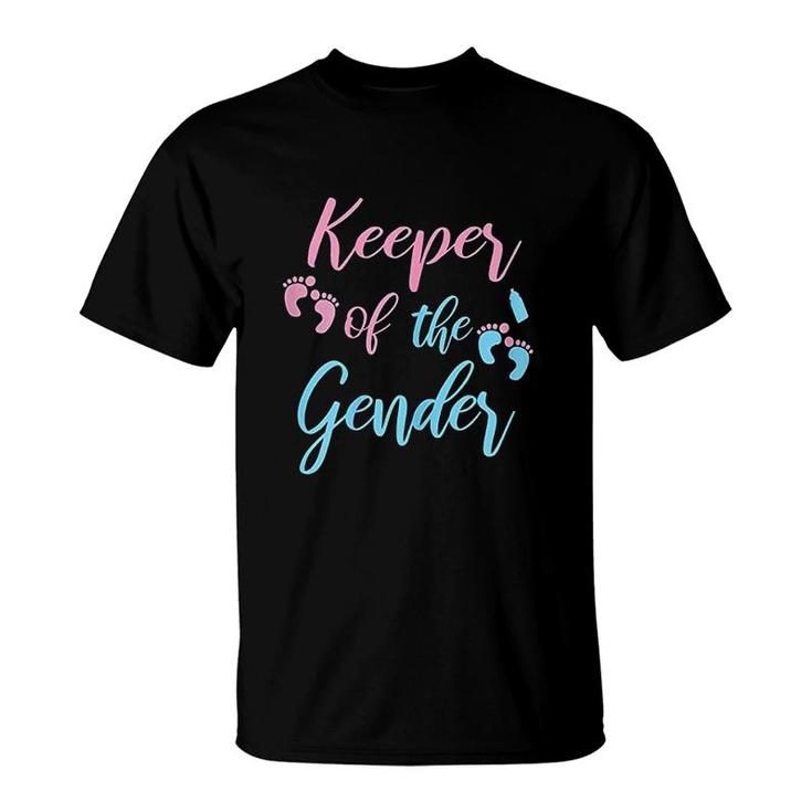 Keeper Of The Gender Reveal T-Shirt