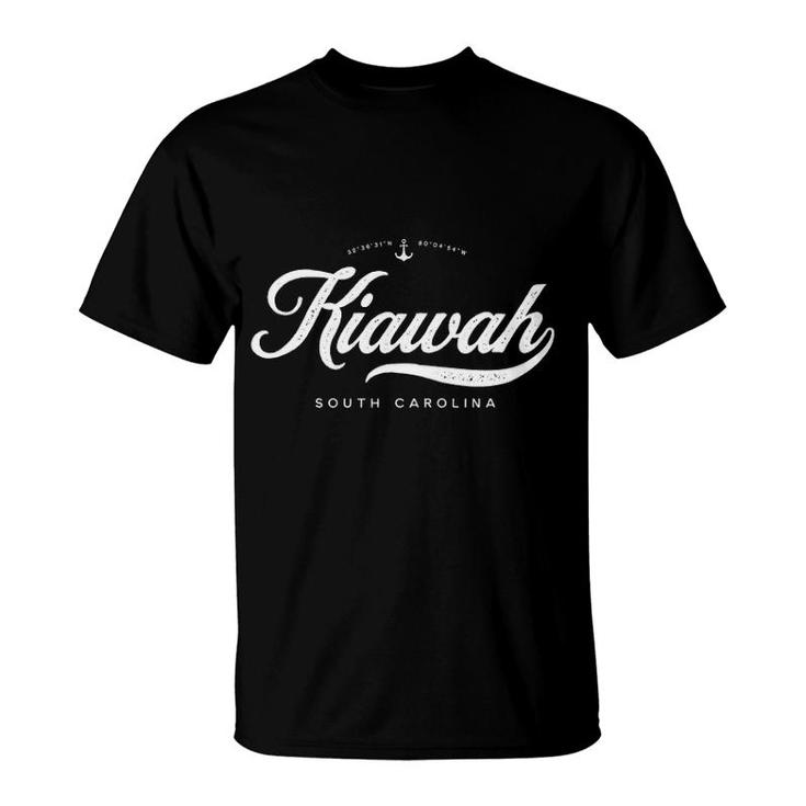 Kiawah Island South Carolina Vintage Retro T-Shirt