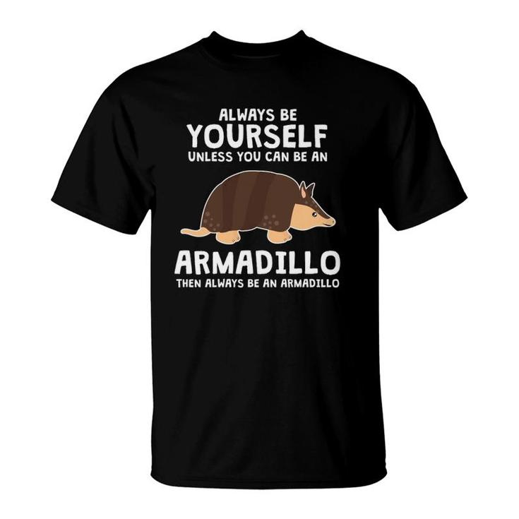 Kids Be A Armadillo Animal Outfit Clothes Gift Armadillo  T-Shirt