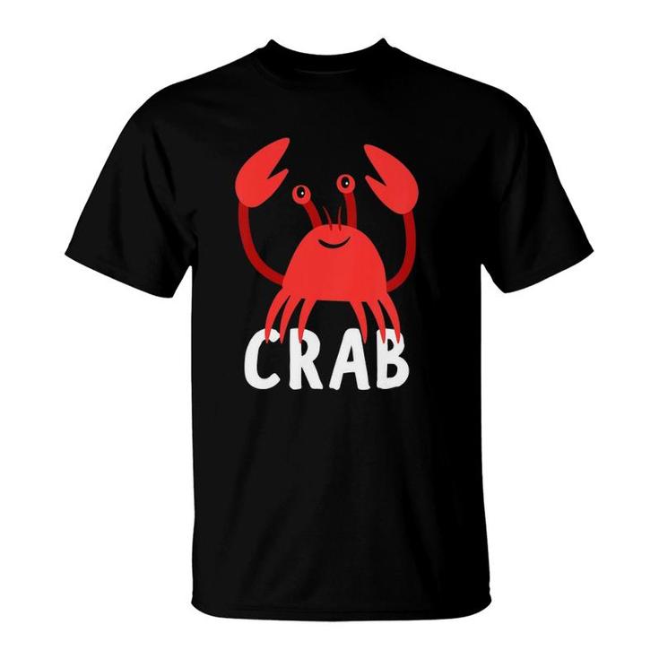Kids Crab  For Boys Or Girls Cute Crab Gift T-Shirt