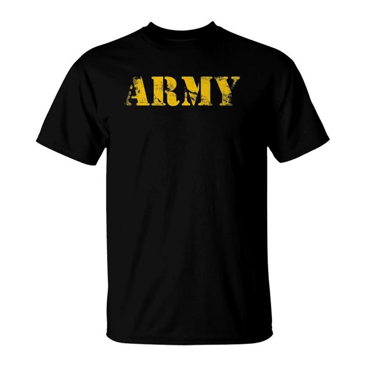 Kids Kids Us Army For Boys Girls Pt Worn Look Premium T-Shirt