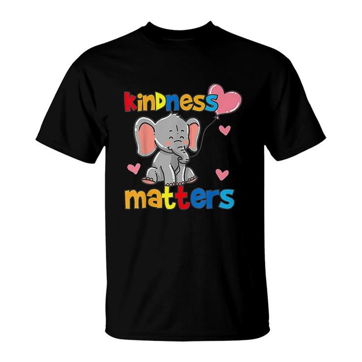 Kindness Matters Elephant T-Shirt