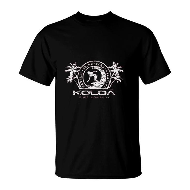 Koloa Surfer Girl Logo In Regular Big Tall T-Shirt