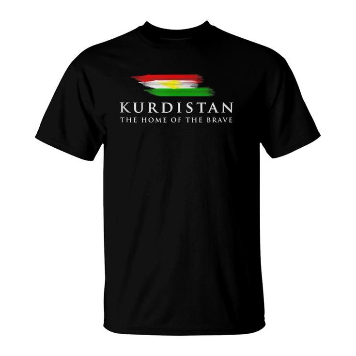 Kurdistan The Home Of The Brave  T-Shirt