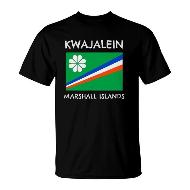 Kwajalein Marshall Islands Kwaj Flag T-Shirt