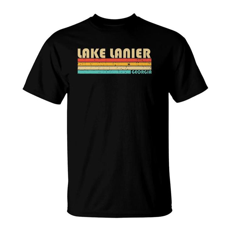 Lake Lanier Georgia Funny Fishing Camping Summer T-Shirt